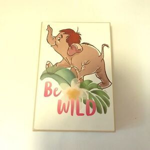 Be Wild Elephant jungle book wall art